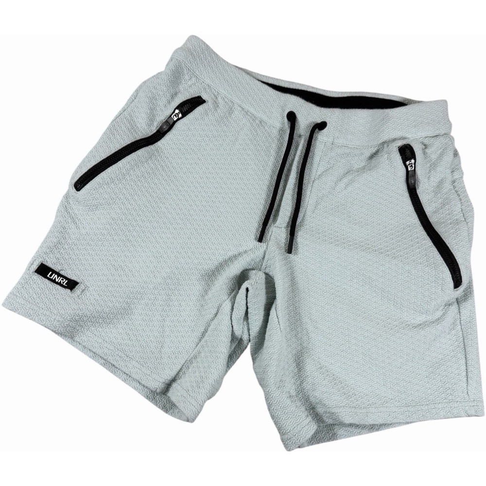 UNRL Boys Elevation Shorts Gray Athletic Textured Knit Size Small